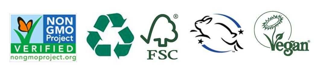 En los envases podemos encontrar alguno de estos logos ¡o todos!